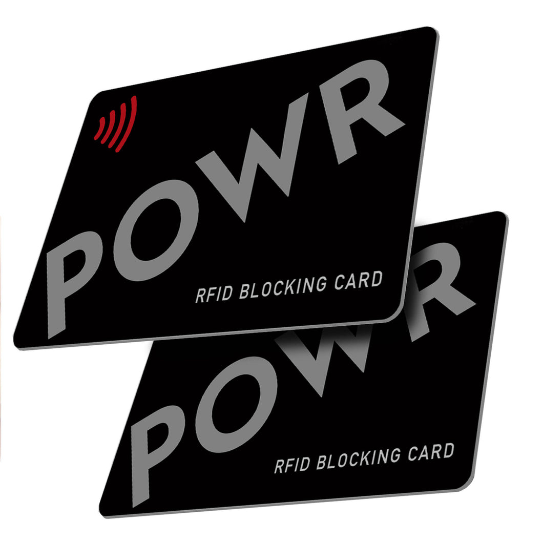 RFID Signal Blocking Cards (2 Pack)
